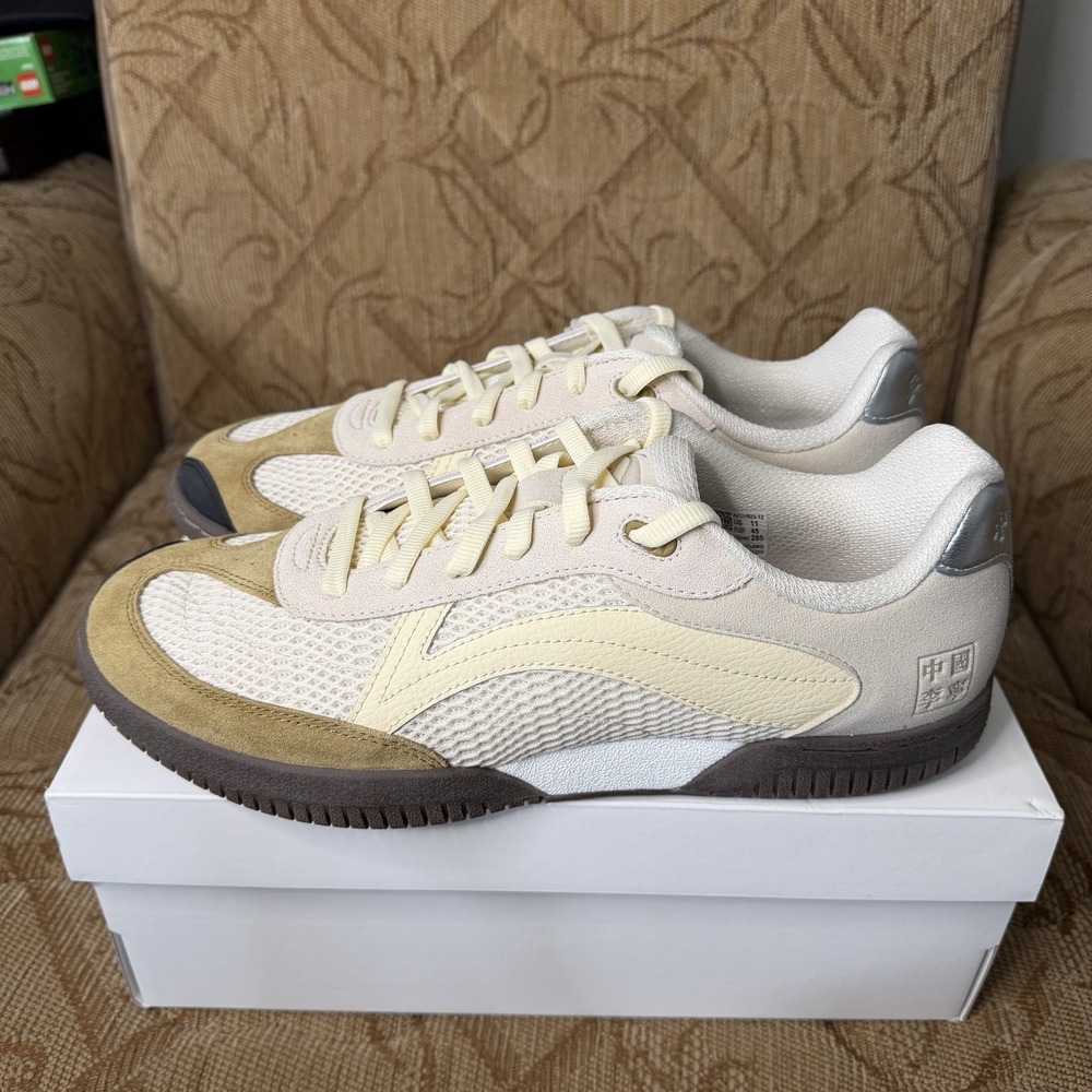 LI-NING Flow Unisex Classic Casual Shoes Shock Absorbing Daily Walking‎ Size 11